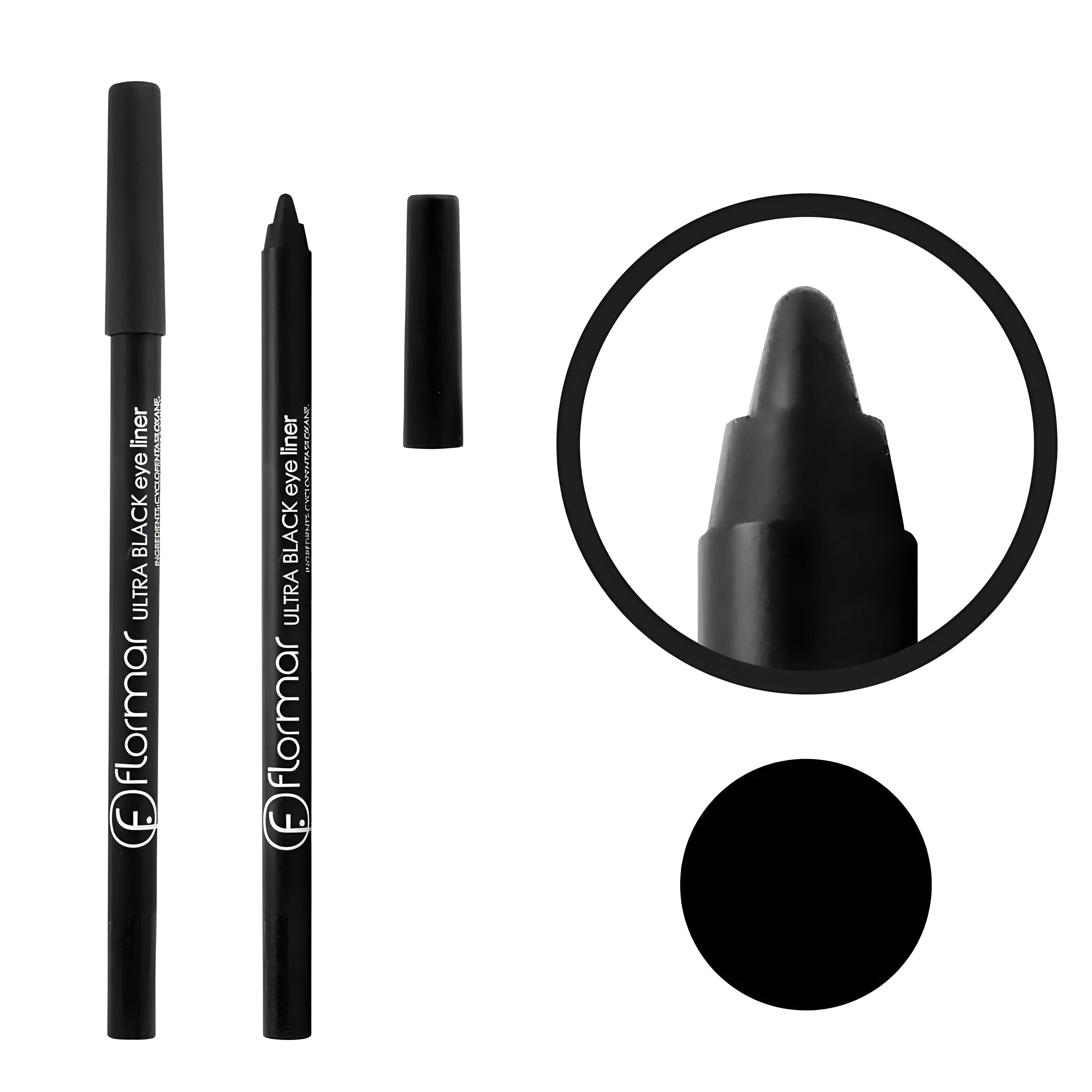 مداد چشم شمعی فلورمار مشکی